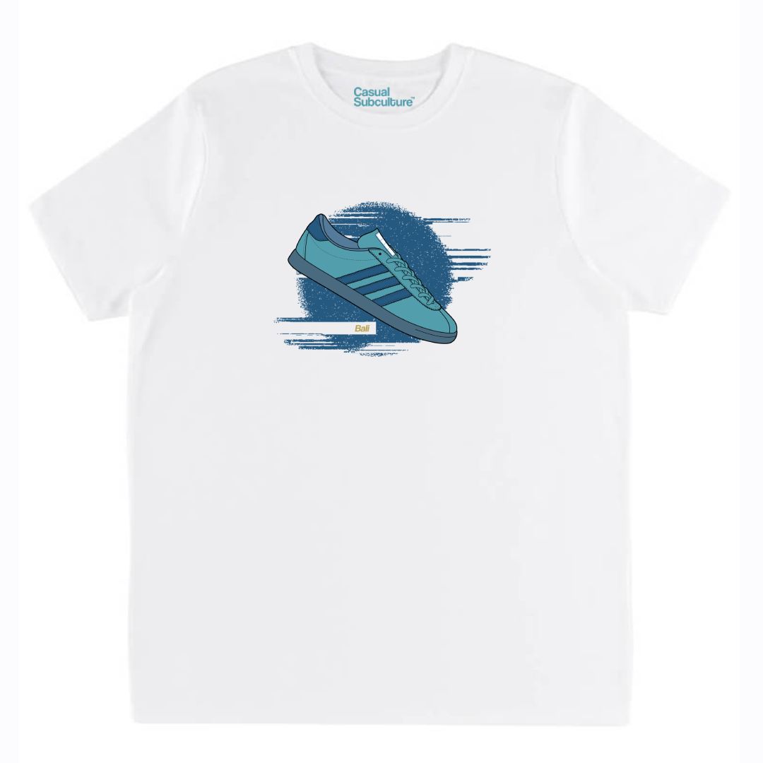 Bali Trainer T Shirt, COLOUR: WHITE