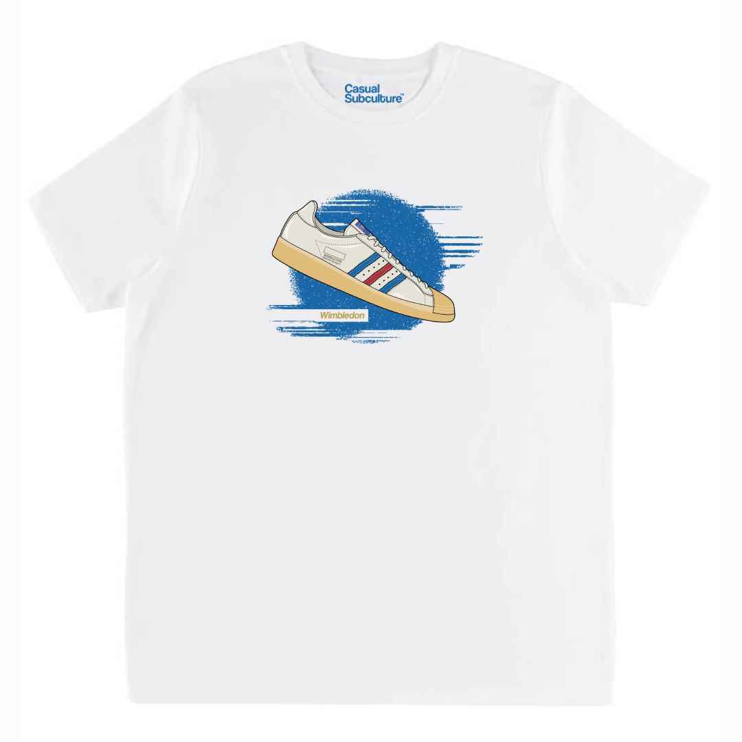 Wimbledon Trainer T Shirt, COLOUR: WHITE