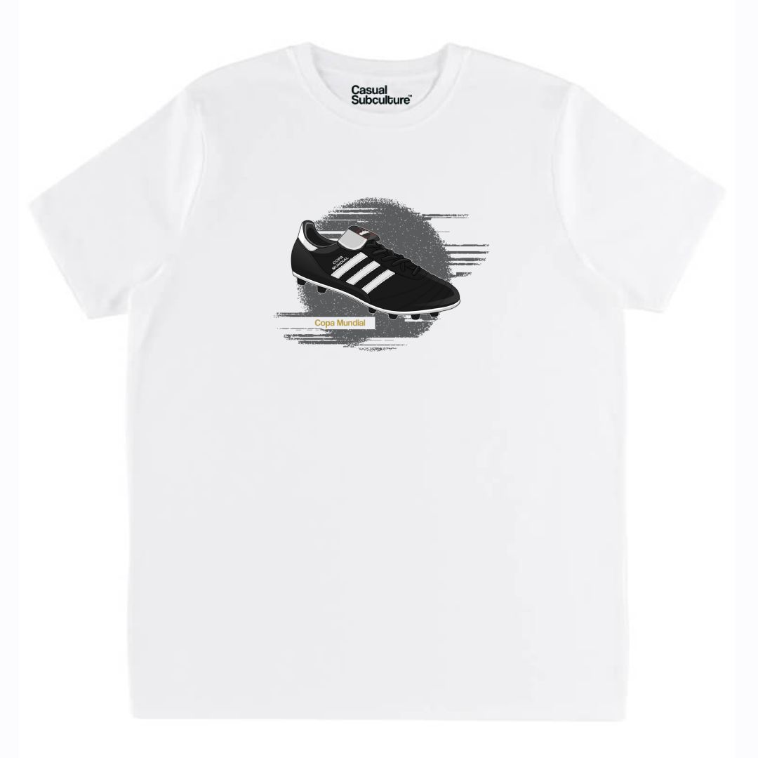 Copa Mundial Boot T Shirt, COLOUR: WHITE