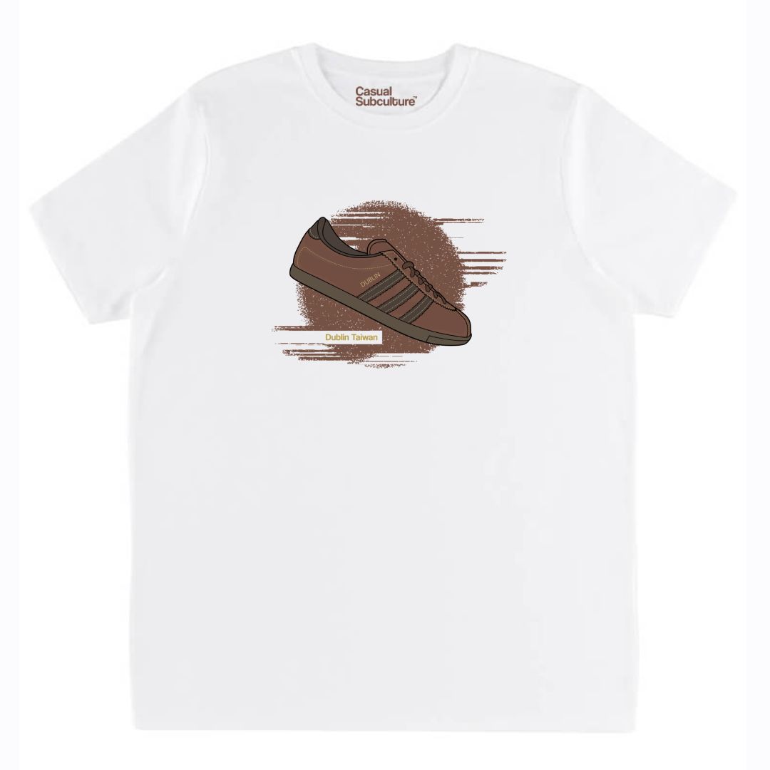 Dublin Taiwan Trainer T Shirt, COLOUR: WHITE