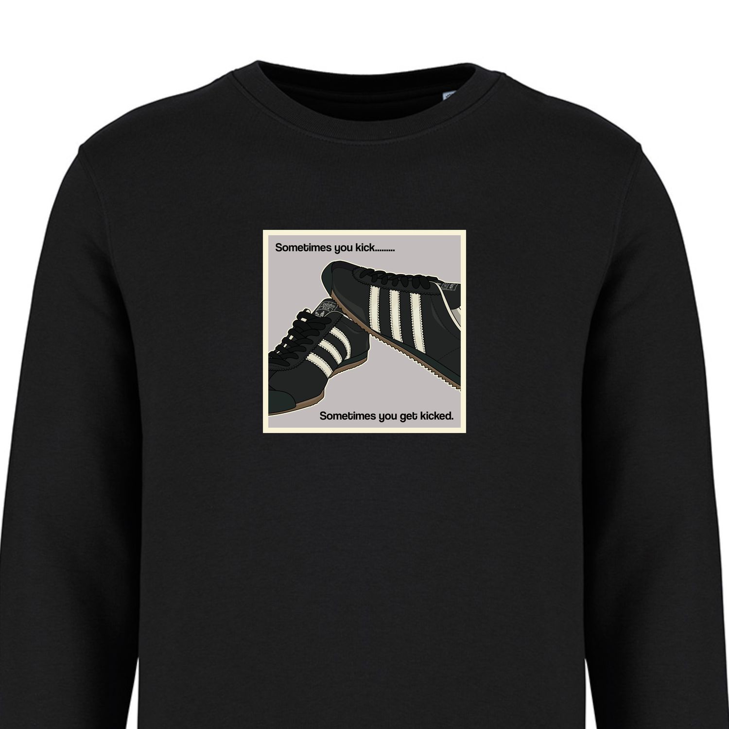 Kick Sweatshirt, COLOUR: BLACK
