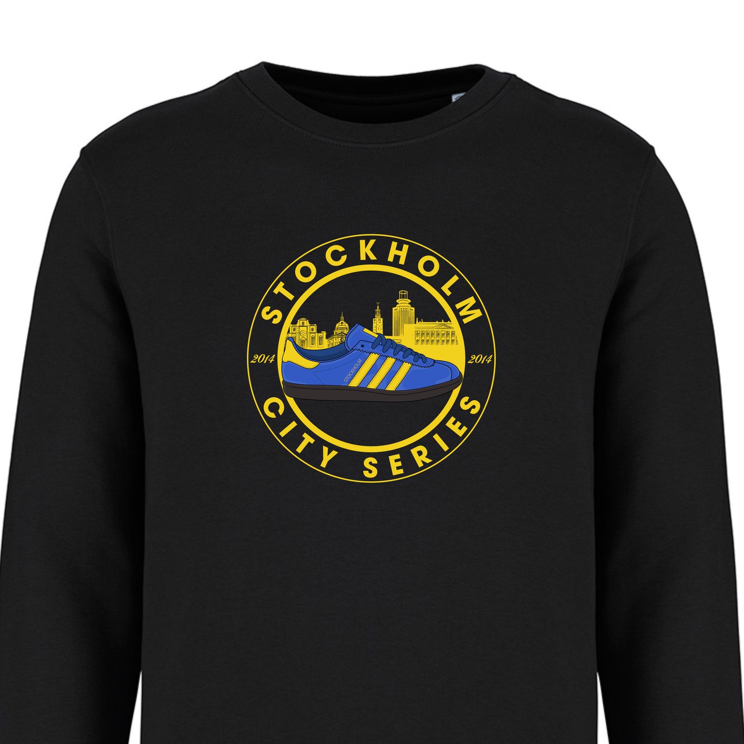 Stockholm City Series Sweatshirt, COLOUR: BLACK
