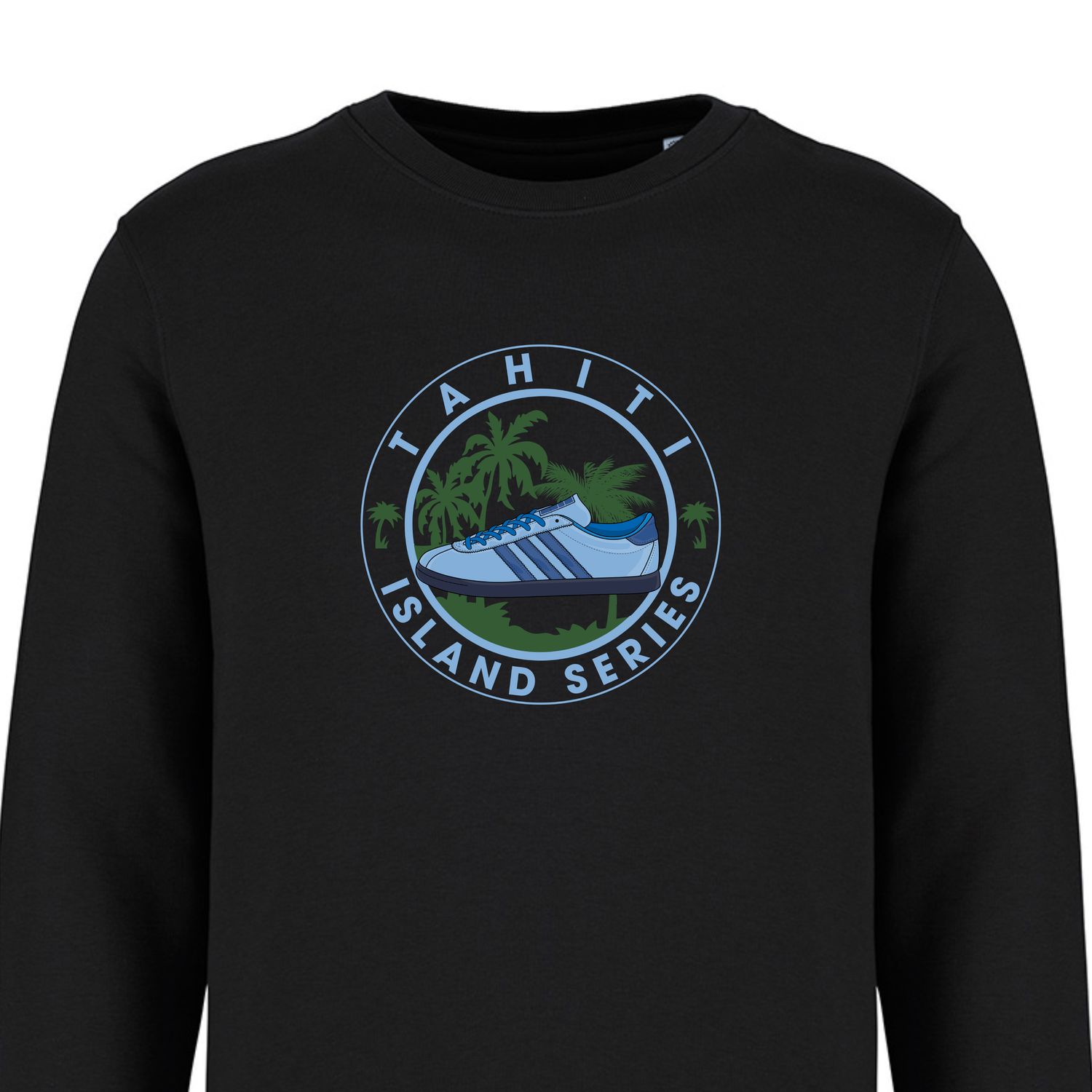 Tahiti Island Series Sweatshirt, COLOUR: BLACK