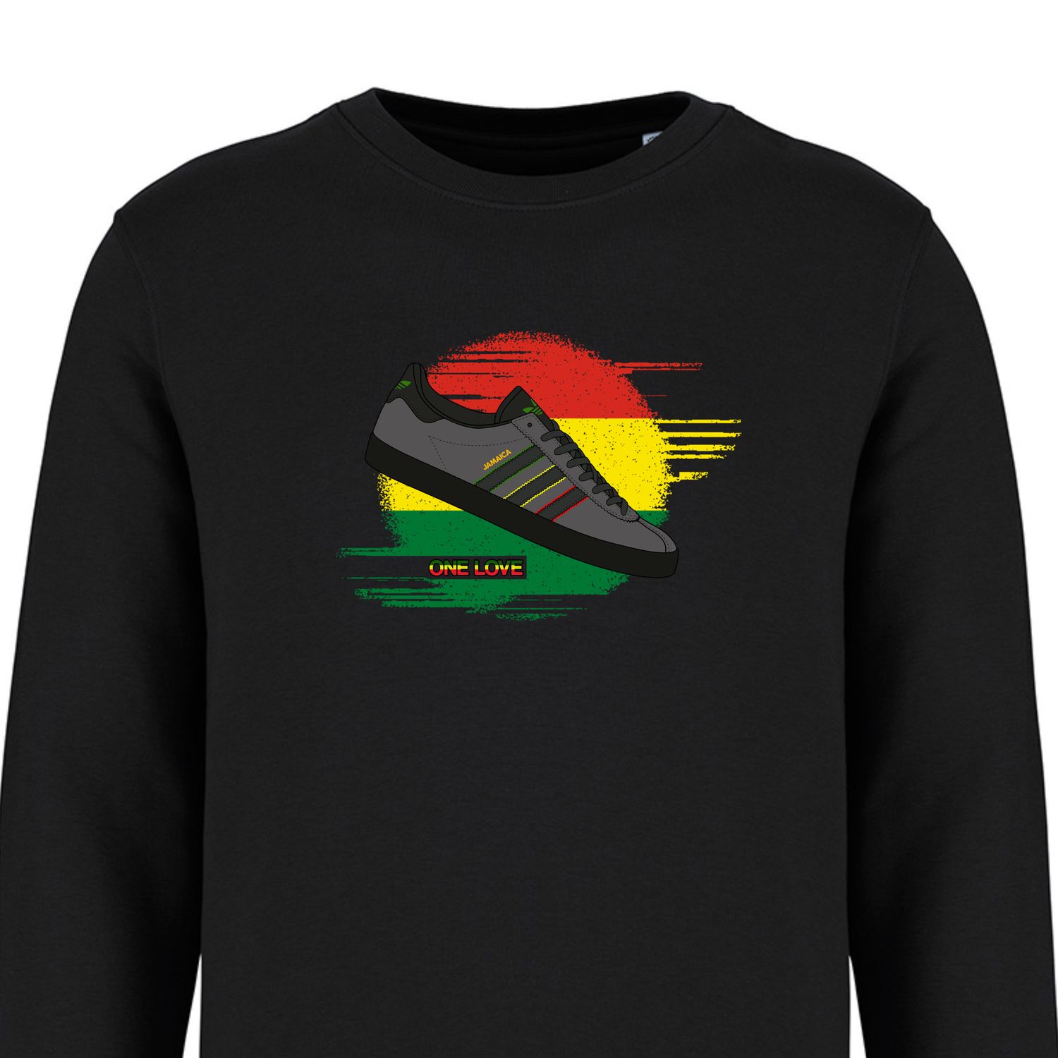 One Love - Jamaica Sweatshirt, COLOUR: BLACK