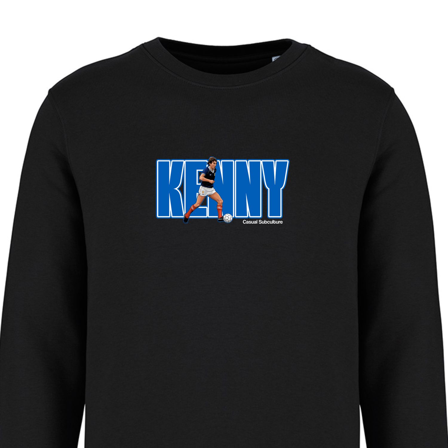 Kenny Scotland Retro Sweatshirt, COLOUR: BLACK