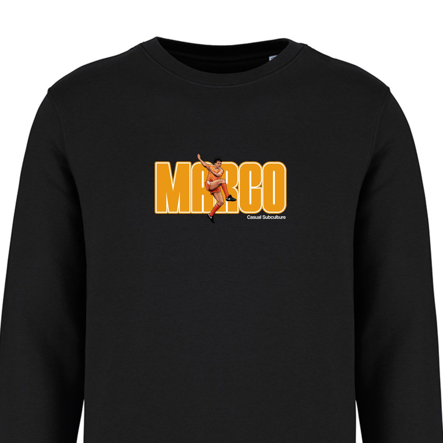 Marco Netherlands Retro Sweatshirt, COLOUR: BLACK