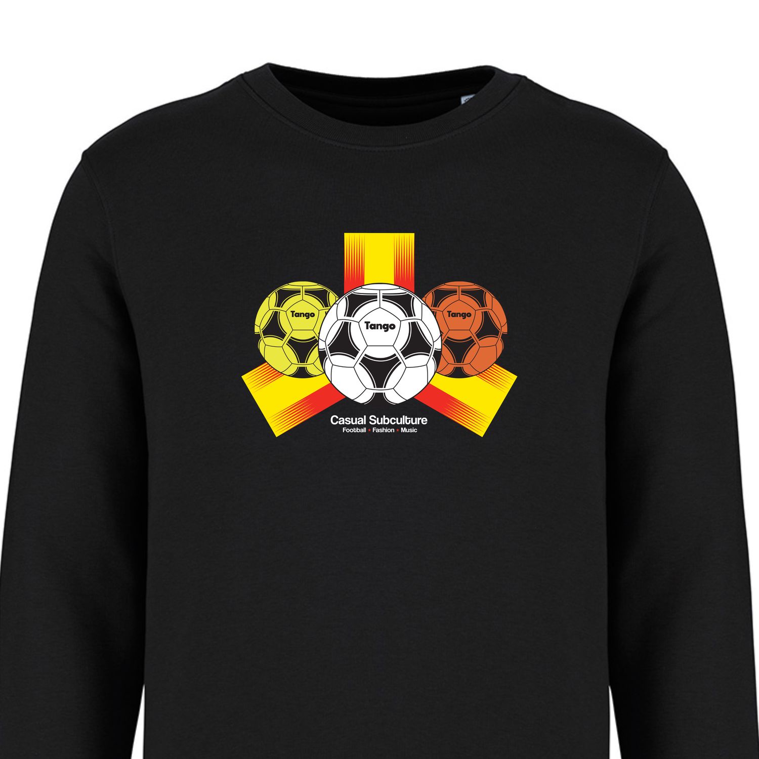 Copa Espana Retro Sweatshirt, COLOUR: BLACK