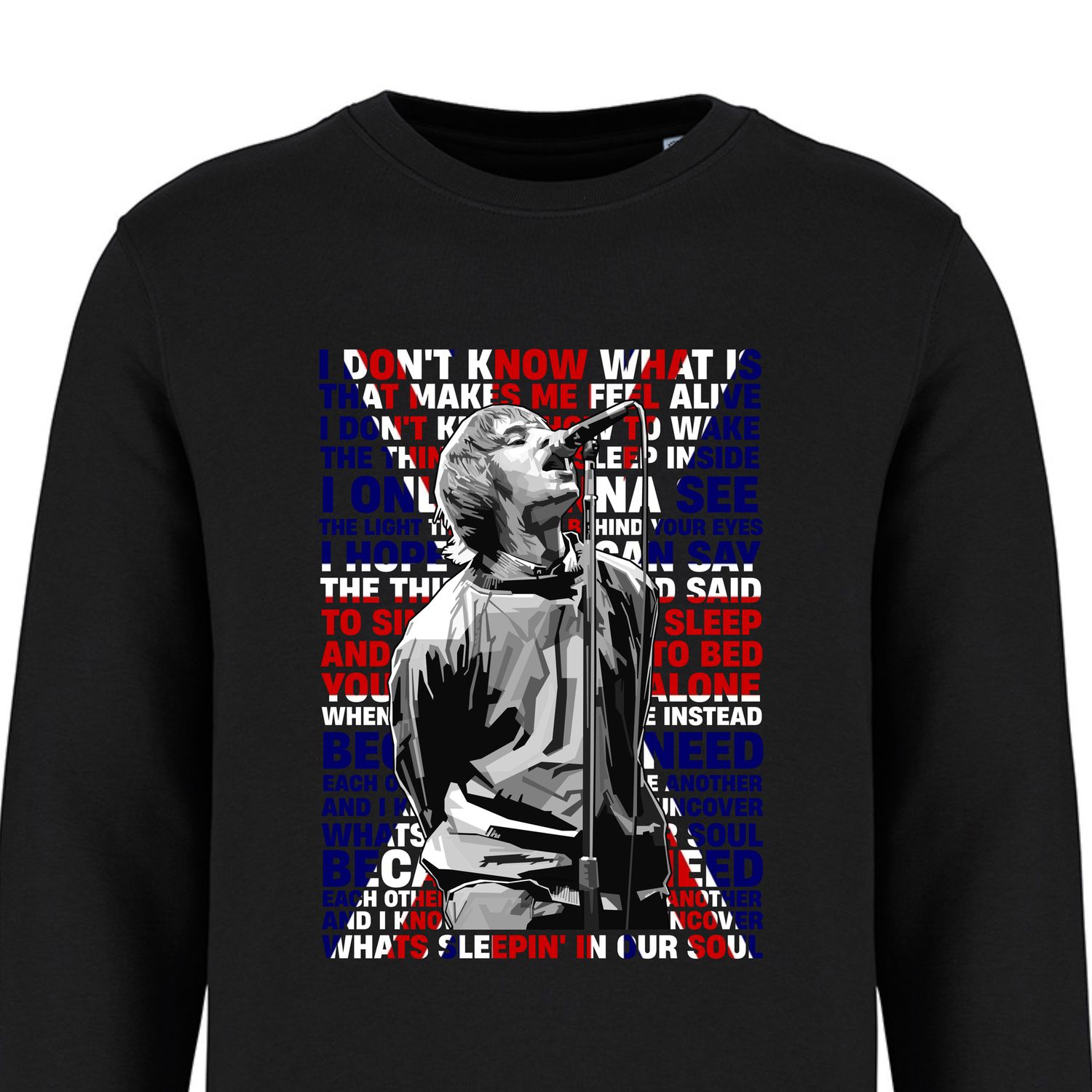 Liam Acquiesce Sweatshirt, COLOUR: BLACK
