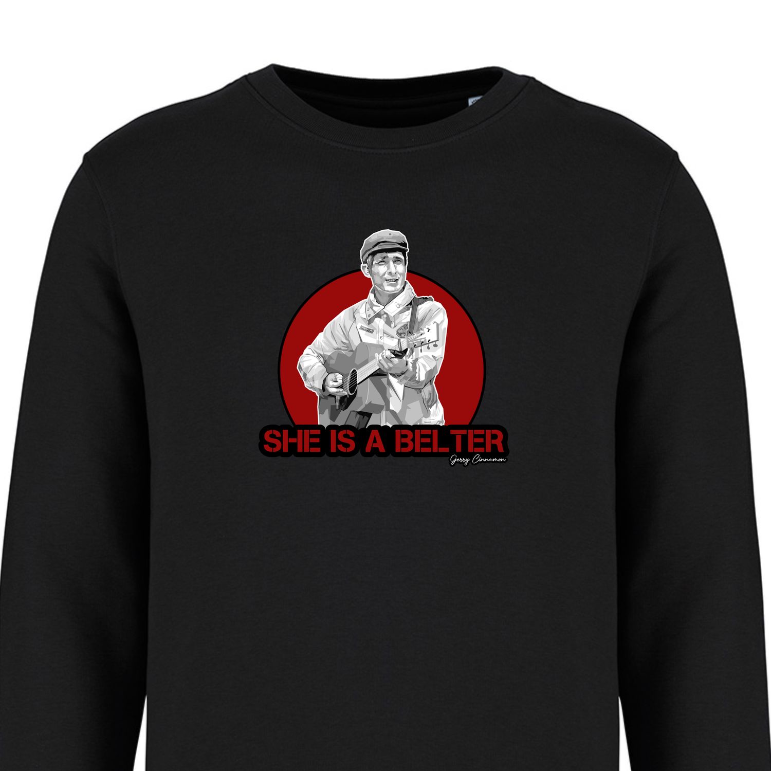 Gerry Belter Sweatshirt, COLOUR: BLACK