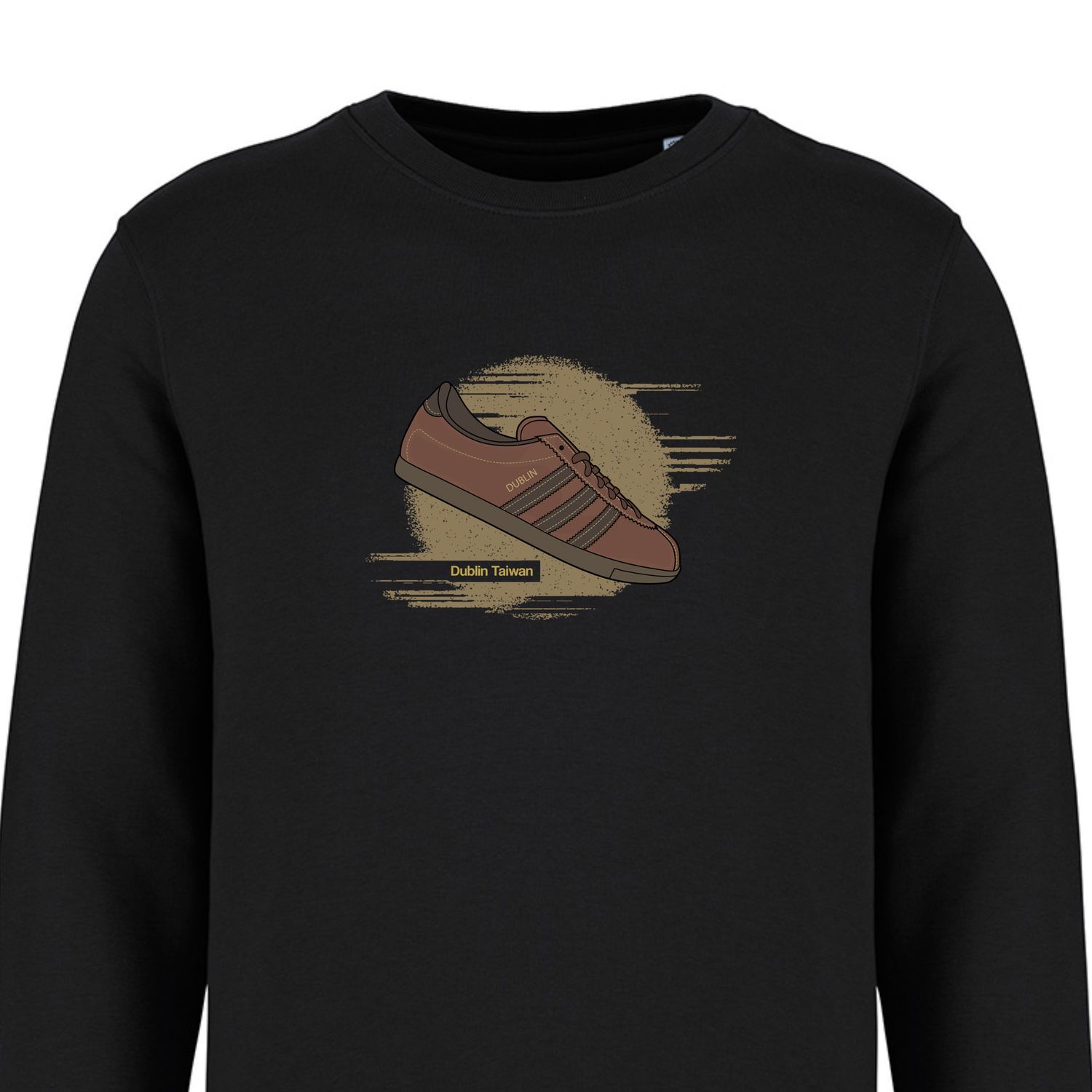 Dublin Taiwan Trainer Sweatshirt, COLOUR: BLACK