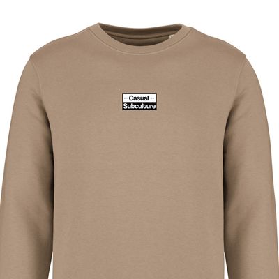 Casual Subculture Small Logo Sweatshirt