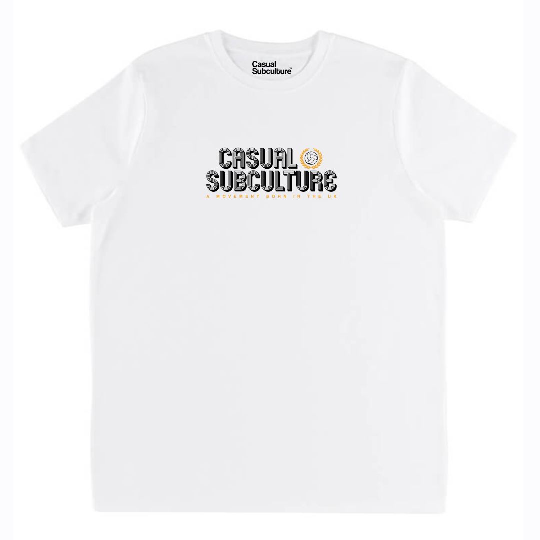 Casual Subculture Retro Style T Shirt, COLOUR: WHITE