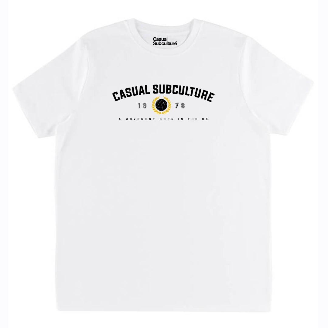 Casual Subculture 1978 T Shirt, COLOUR: WHITE