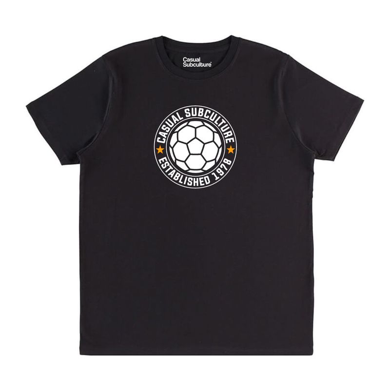Casual Subculture Retro Football T Shirt