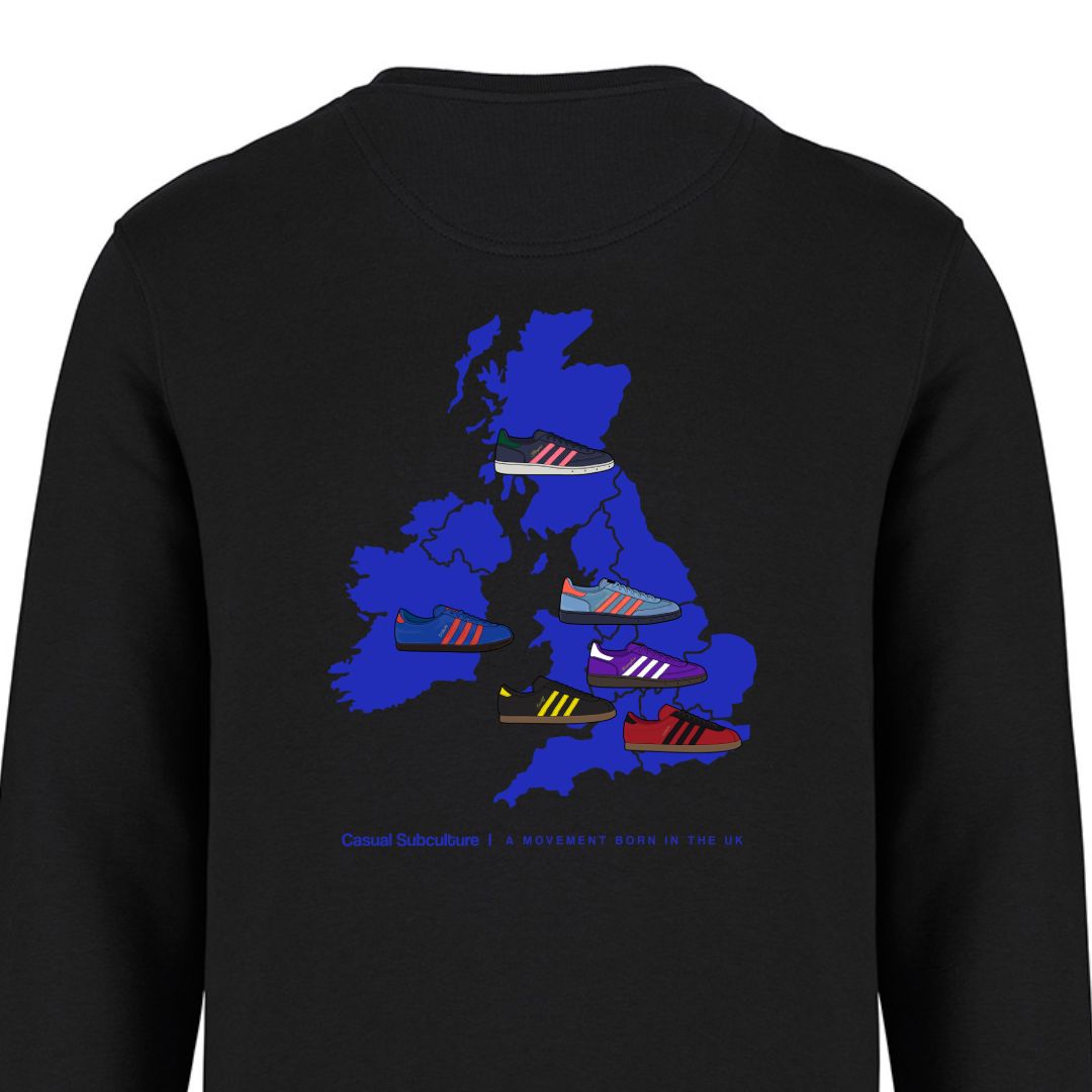 City Series Britain (Backprint) Sweatshirt, COLOUR: BLACK