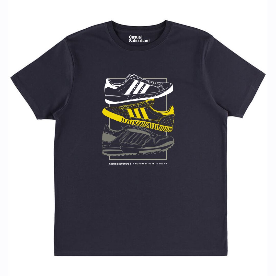 CS Trainer Silhouette T Shirt, COLOUR: NAVY