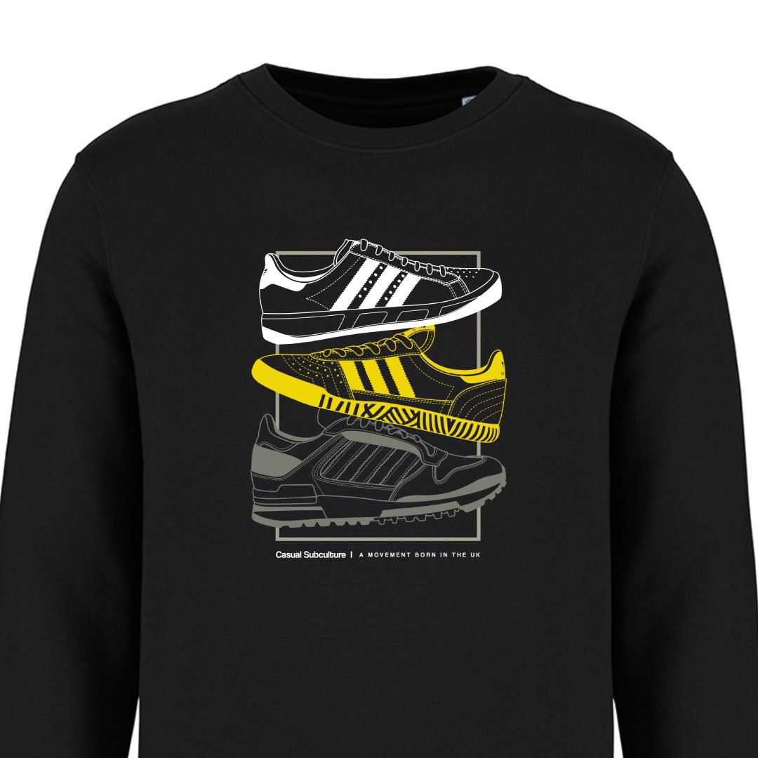 CS Trainer Silhouette Sweatshirt, COLOUR: BLACK