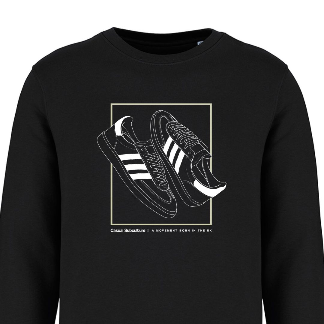 CS Trainer Silhouette Block Sweatshirt, COLOUR: BLACK