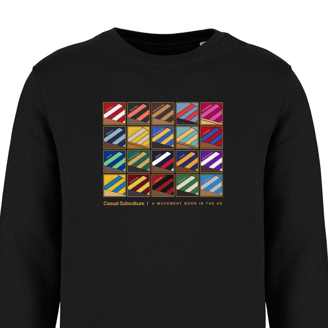 City Series Collage Sweatshirt, COLOUR: BLACK