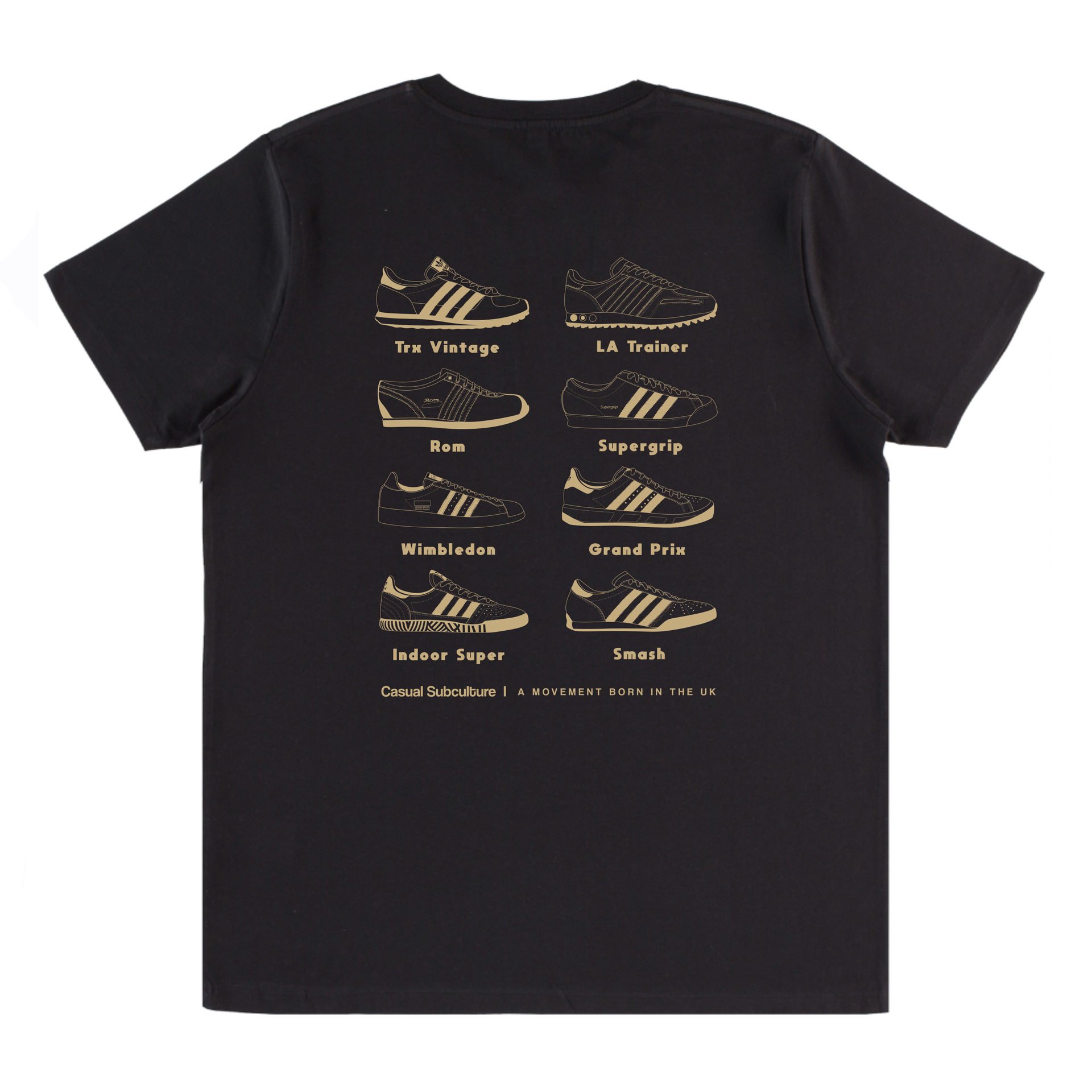 Vintage Trainer Backprint T Shirt