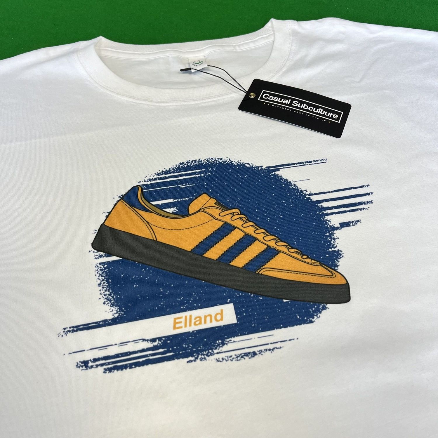 Elland T Shirt - White  - 2XL