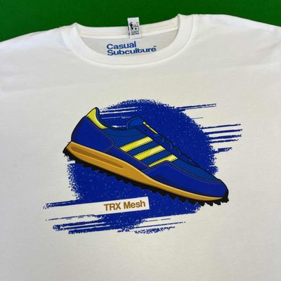 TRX Mesh Trainer T Shirt - White  - SMALL