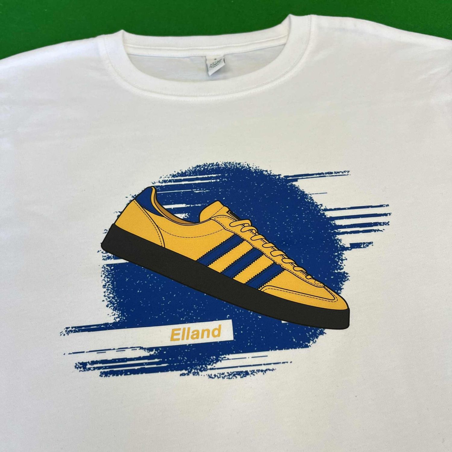 Elland Trainer T Shirt - White  - SMALL
