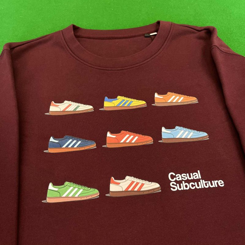 Handball Trainer Sweatshirt - Burgundy  - LARGE