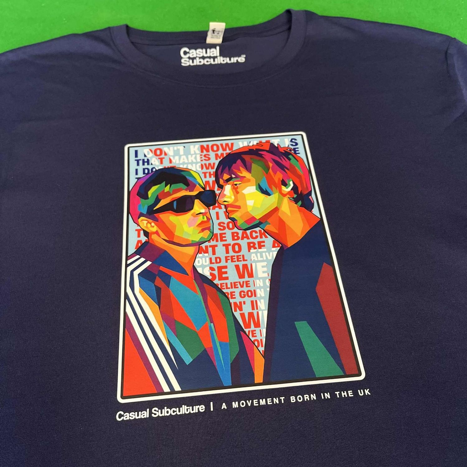 Oasis WPAP Art Design - Navy - XL