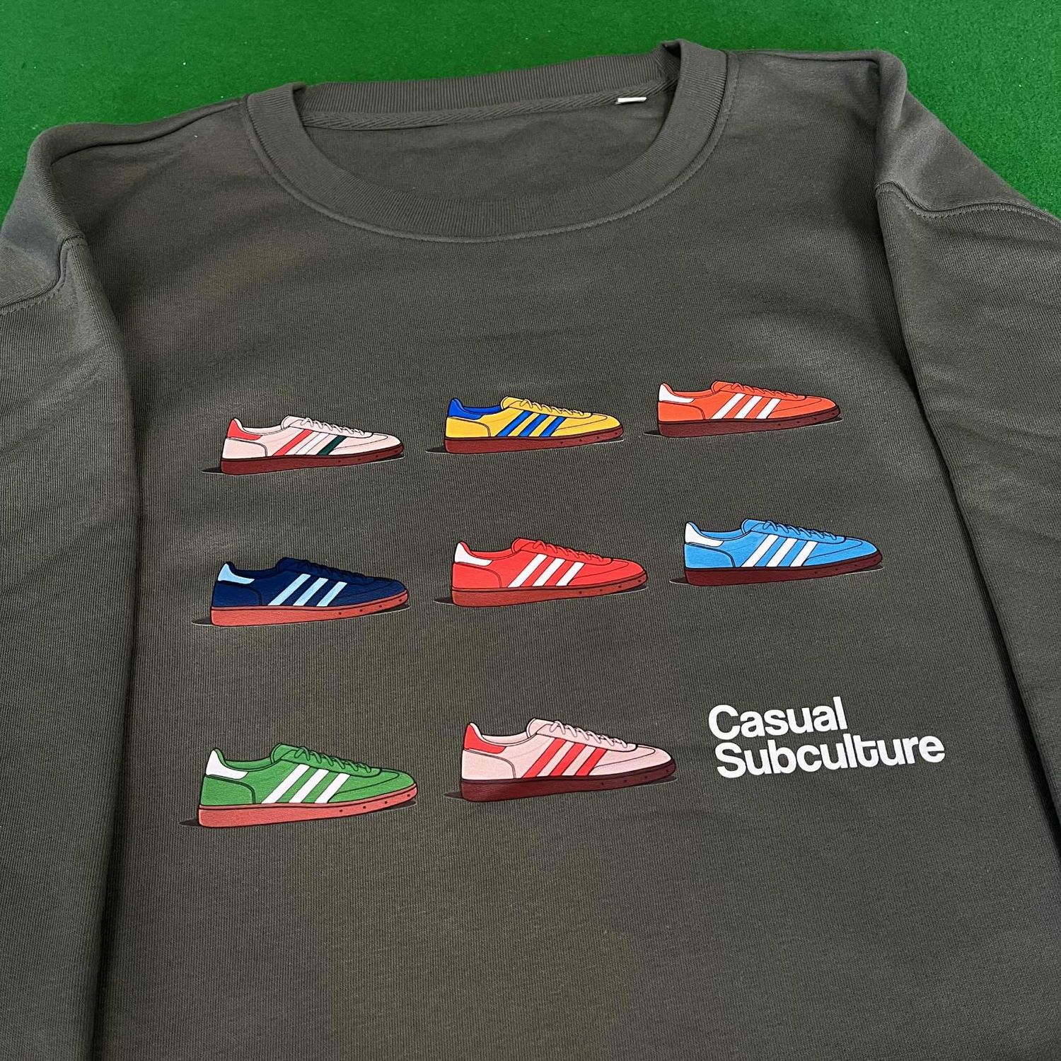 Handball Trainer Sweatshirt - Khaki - 3XL
