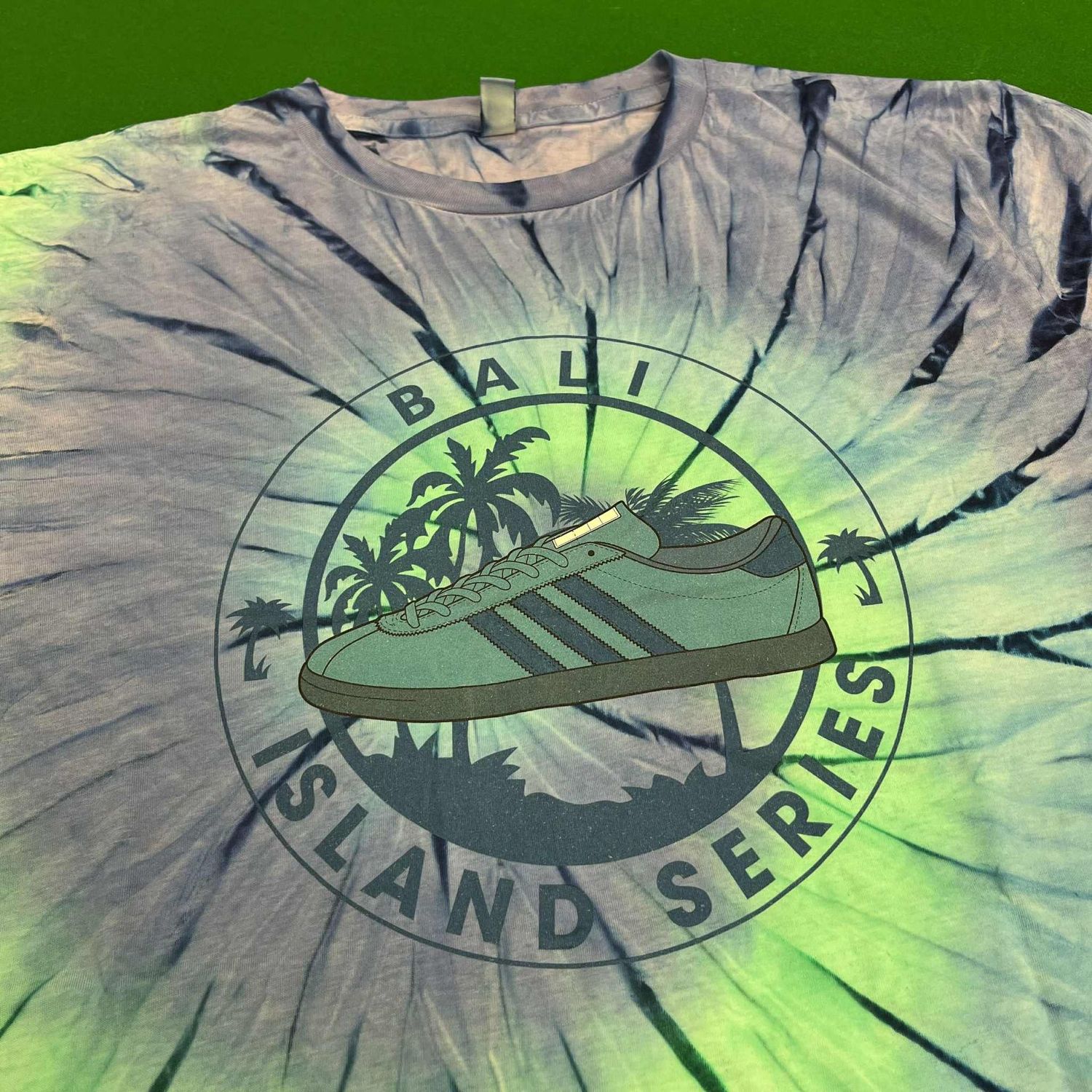 Bali Trainer T Shirt - Tie Dye - LARGE