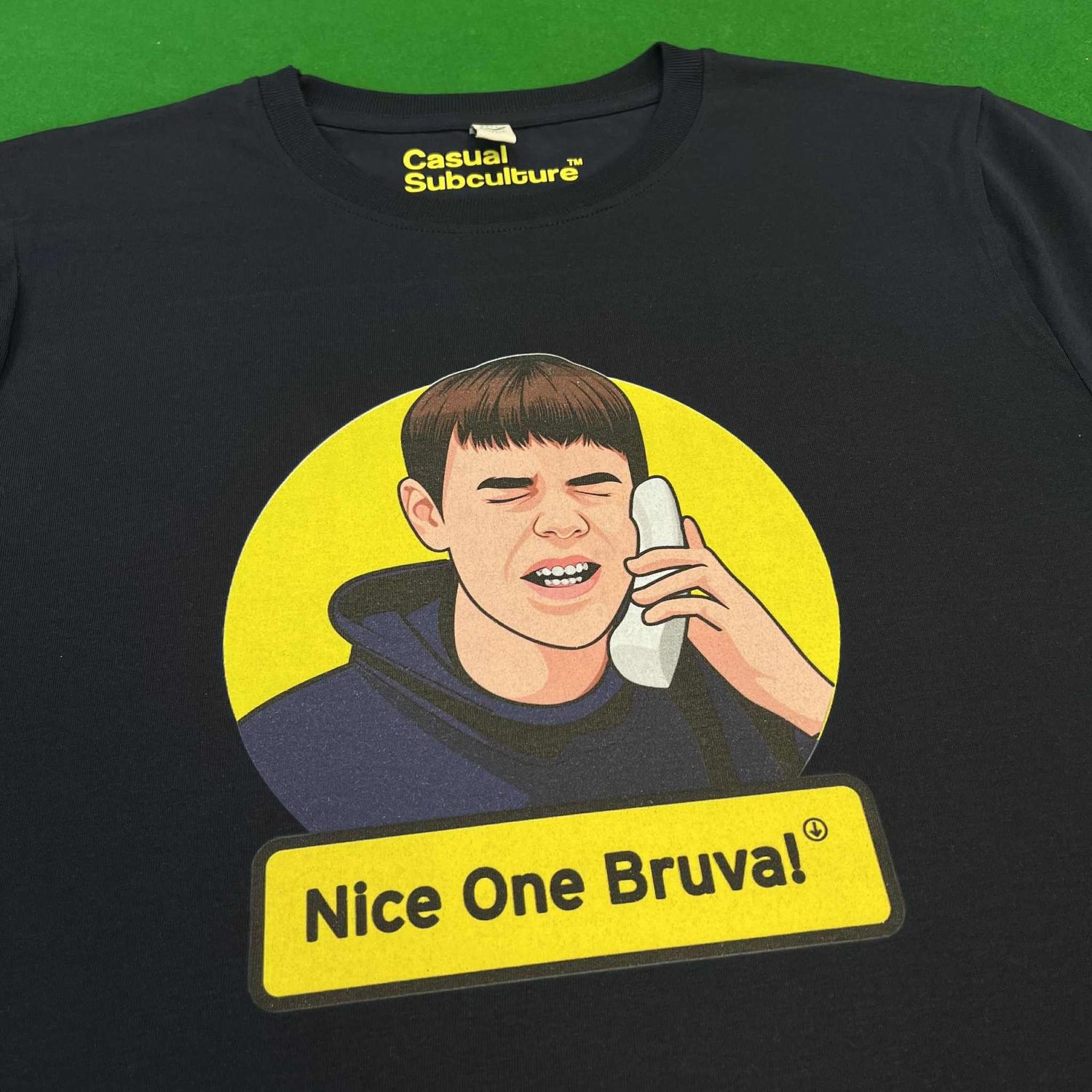 Human Traffic T Shirt - Navy - MEDIUM