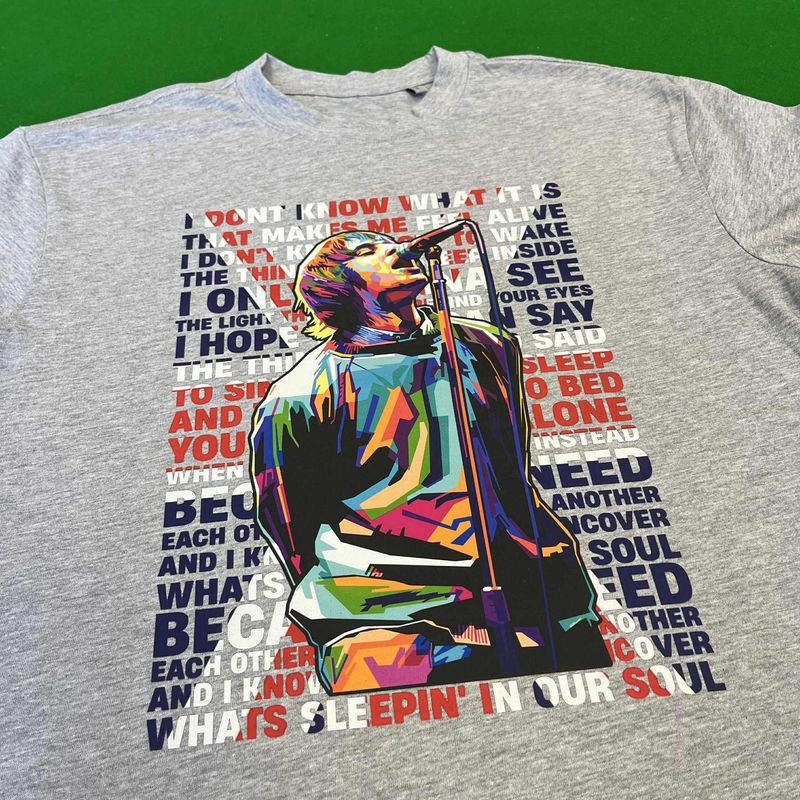 Liam Acquiesce T Shirt - Grey - SMALL