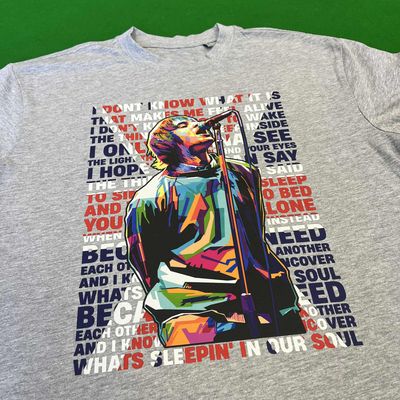 Liam Acquiesce T Shirt - Grey - SMALL Liam Acquiesce T Shirt - Grey - SMALL