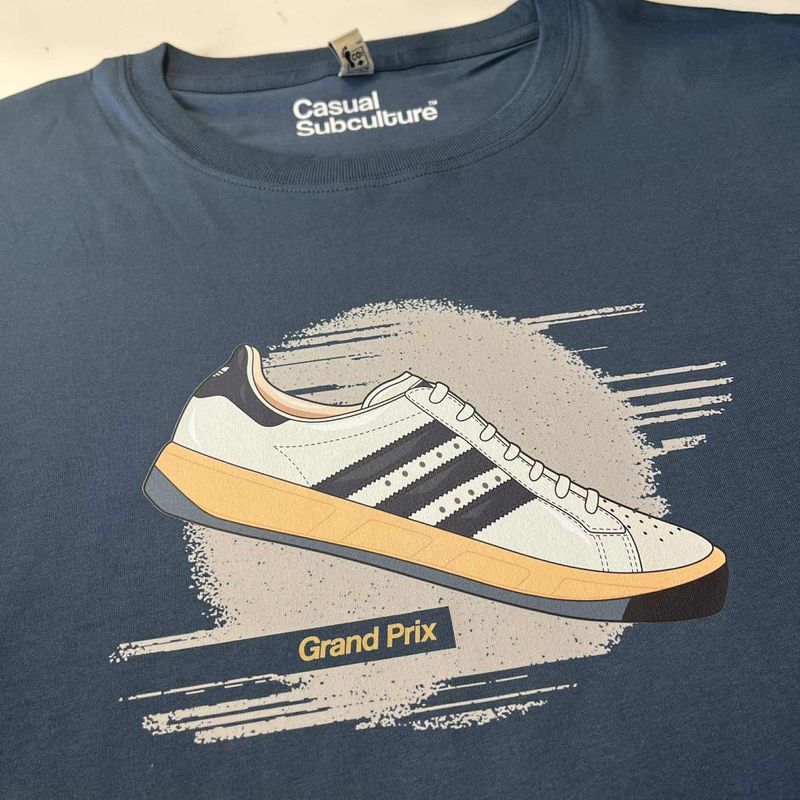 Grand Prix Vintage T Shirt - Denim - 2XL