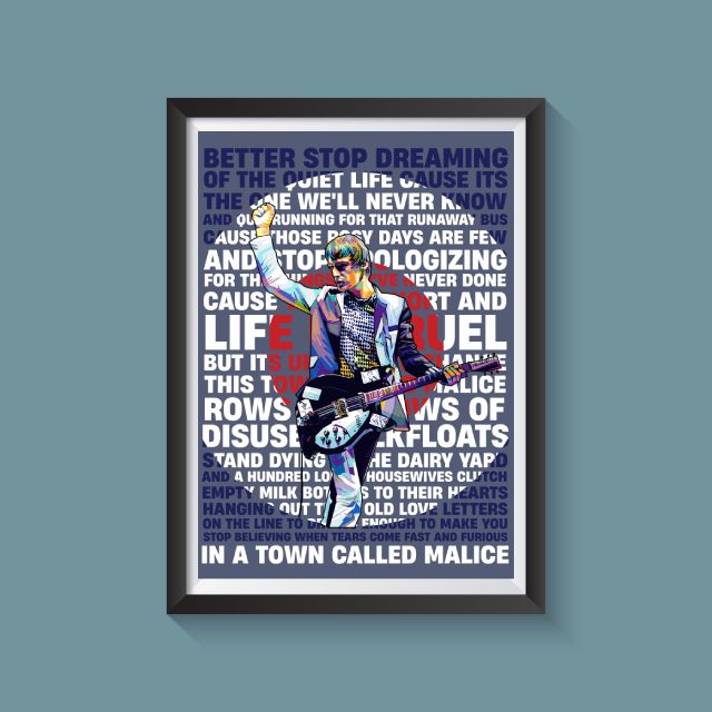 Weller - Malice A3 Print