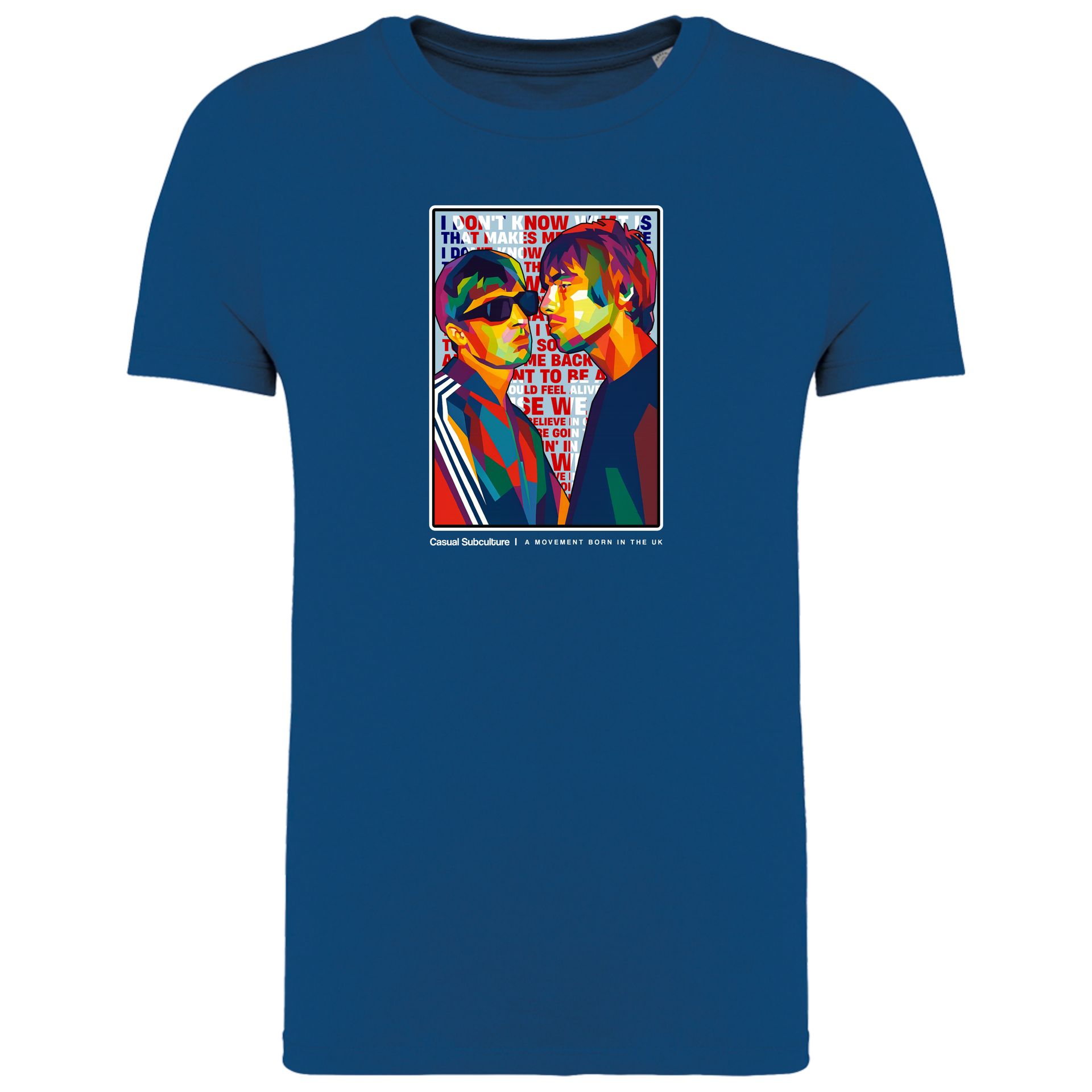 Oasis Liam/Noel Gallagher Pop Art T Shirt (Junior)