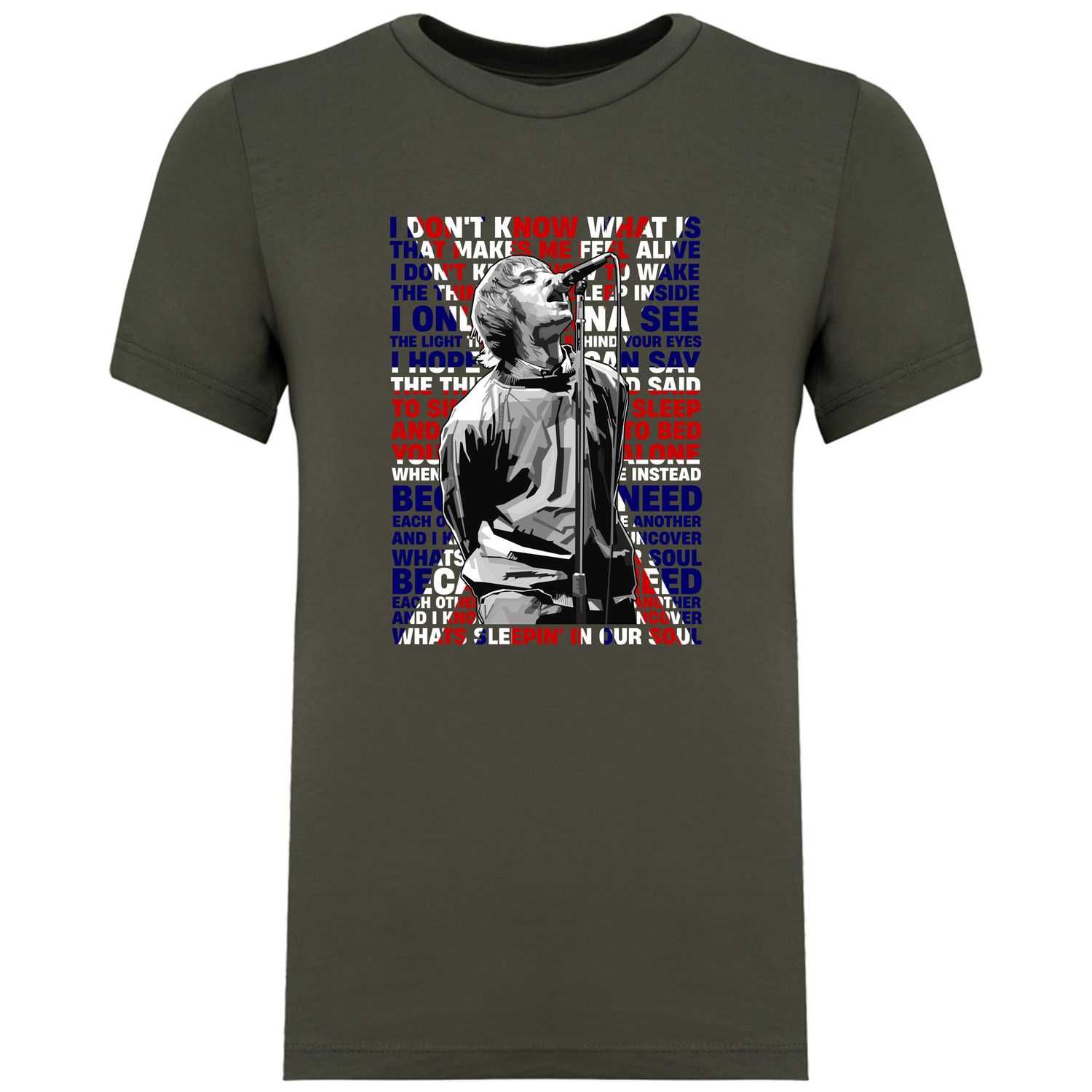 Oasis Liam Gallagher Acquiesce T Shirt (Junior)