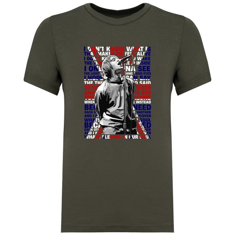 Oasis Liam Gallagher Acquiesce T Shirt (Junior)