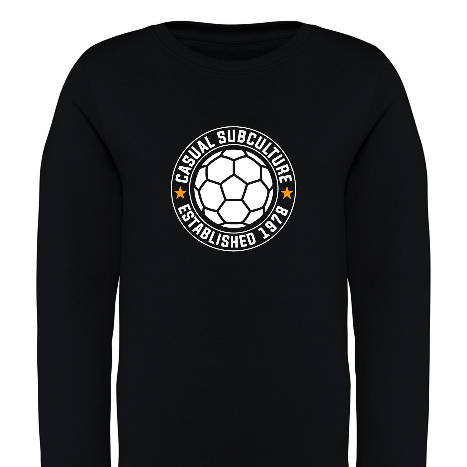 CS Retro Football Sweatshirt (Junior), COLOUR: BLACK