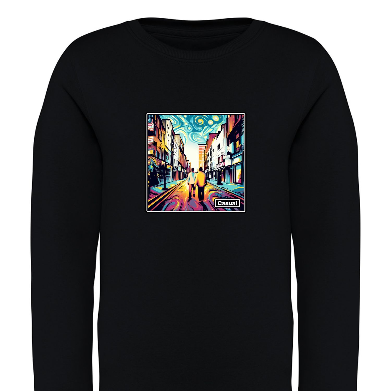 What's the Story? Oasis Sweatshirt (Junior), COLOUR: BLACK