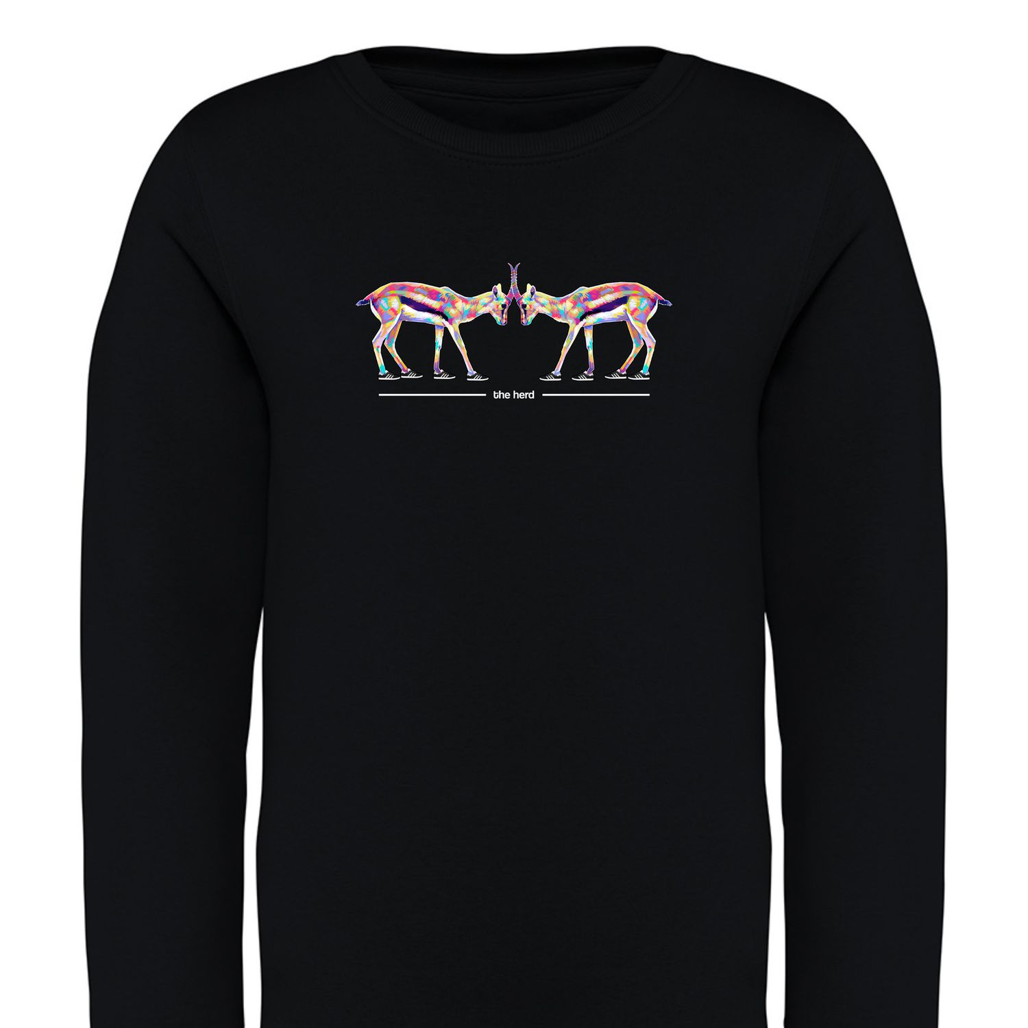 The Herd - Gazelle Trainer Sweatshirt (Junior), COLOUR: BLACK