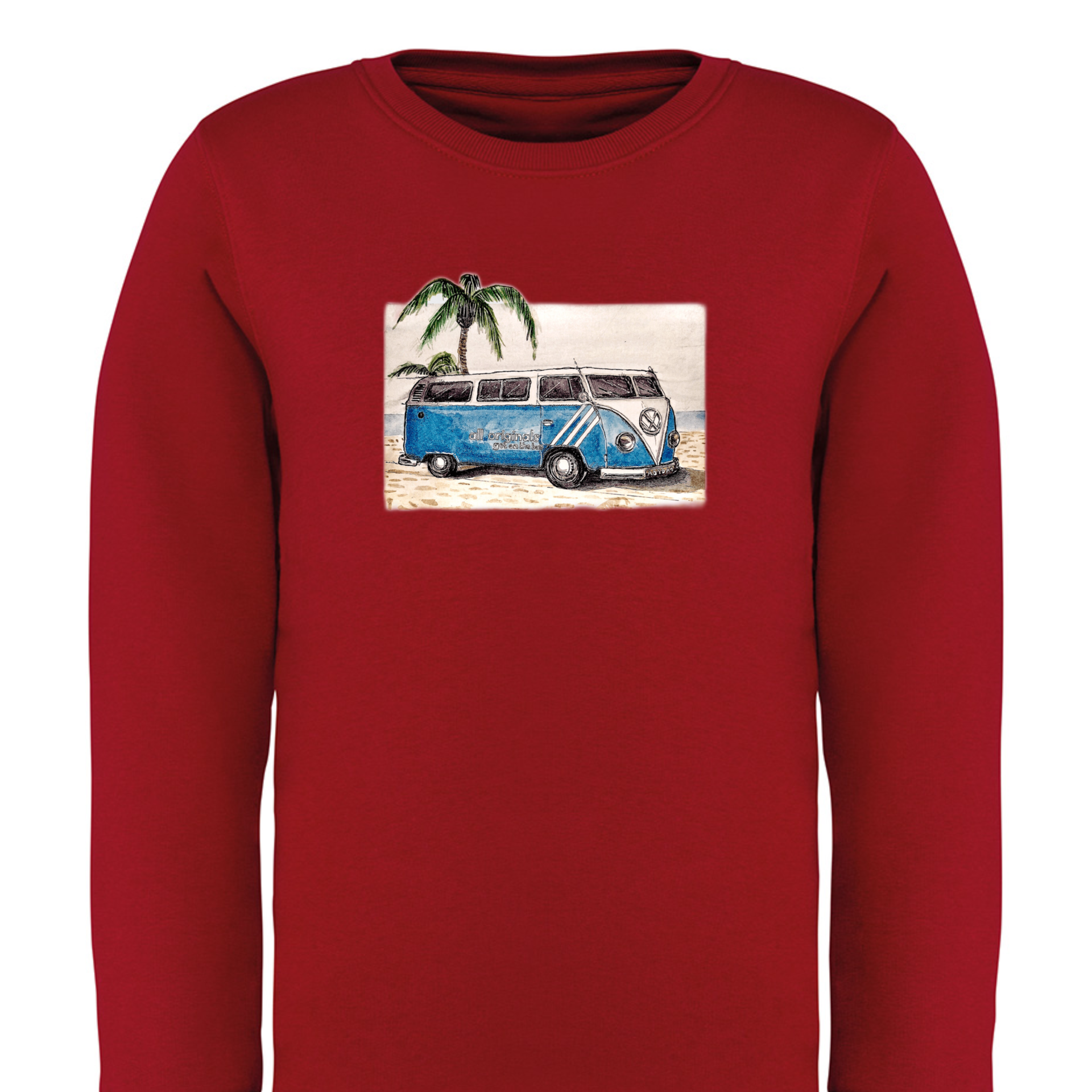 Get on the Bus Campervan Sweatshirt (Junior)