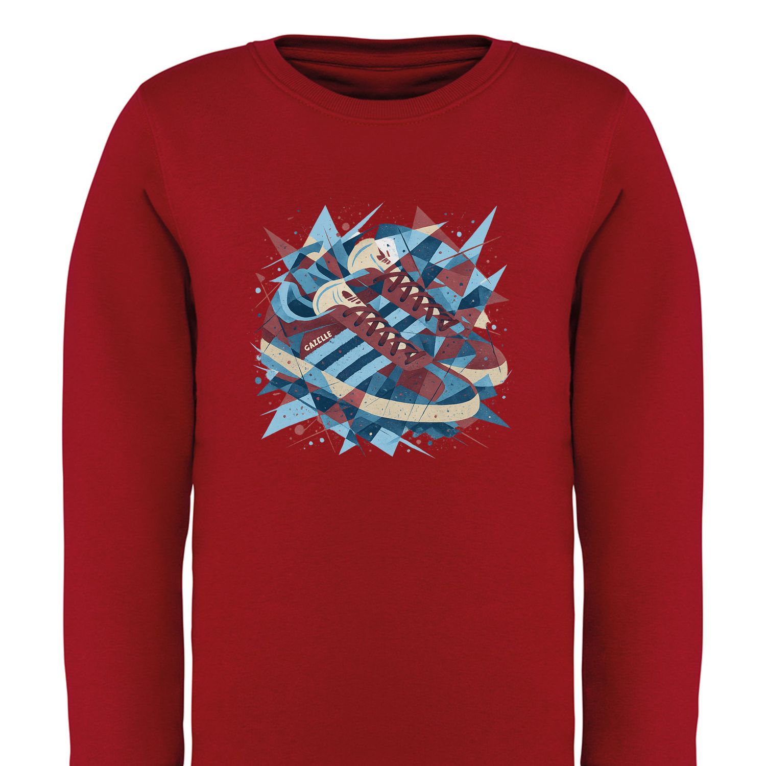 Gazelle Abstract Trainer Sweatshirt (Junior)