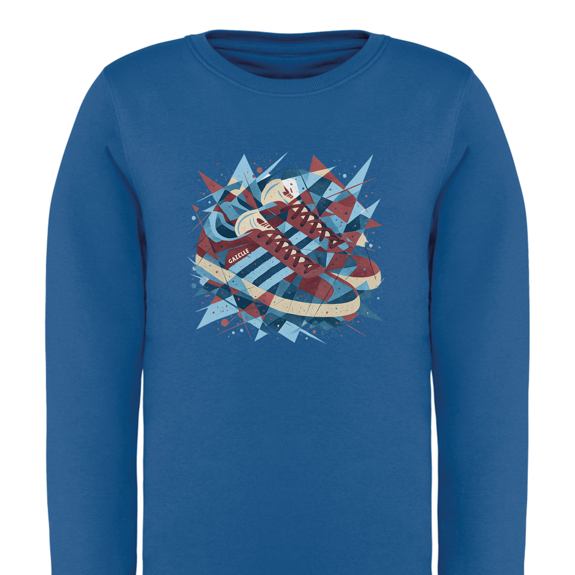 Gazelle Abstract Trainer Sweatshirt (Junior)
