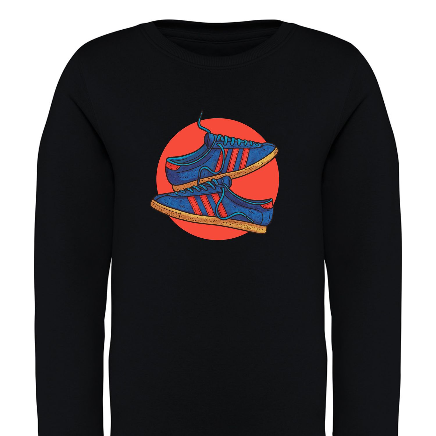 Dublin Trainer Circle Sweatshirt (Junior), COLOUR: BLACK