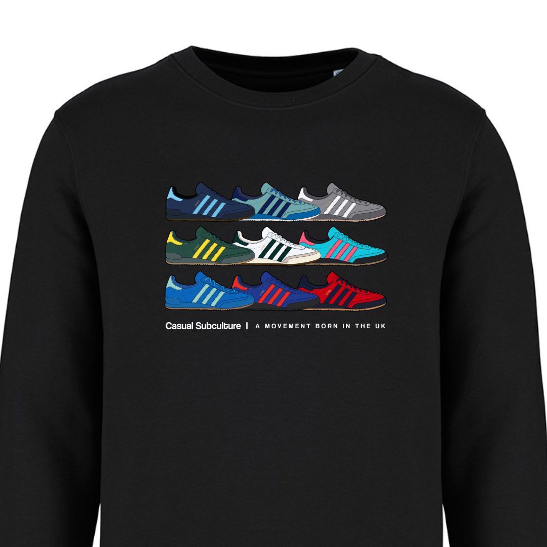 *New* Jeans Trainer Sweatshirt *New* Jeans Trainer Sweatshirt, COLOUR: BLACK