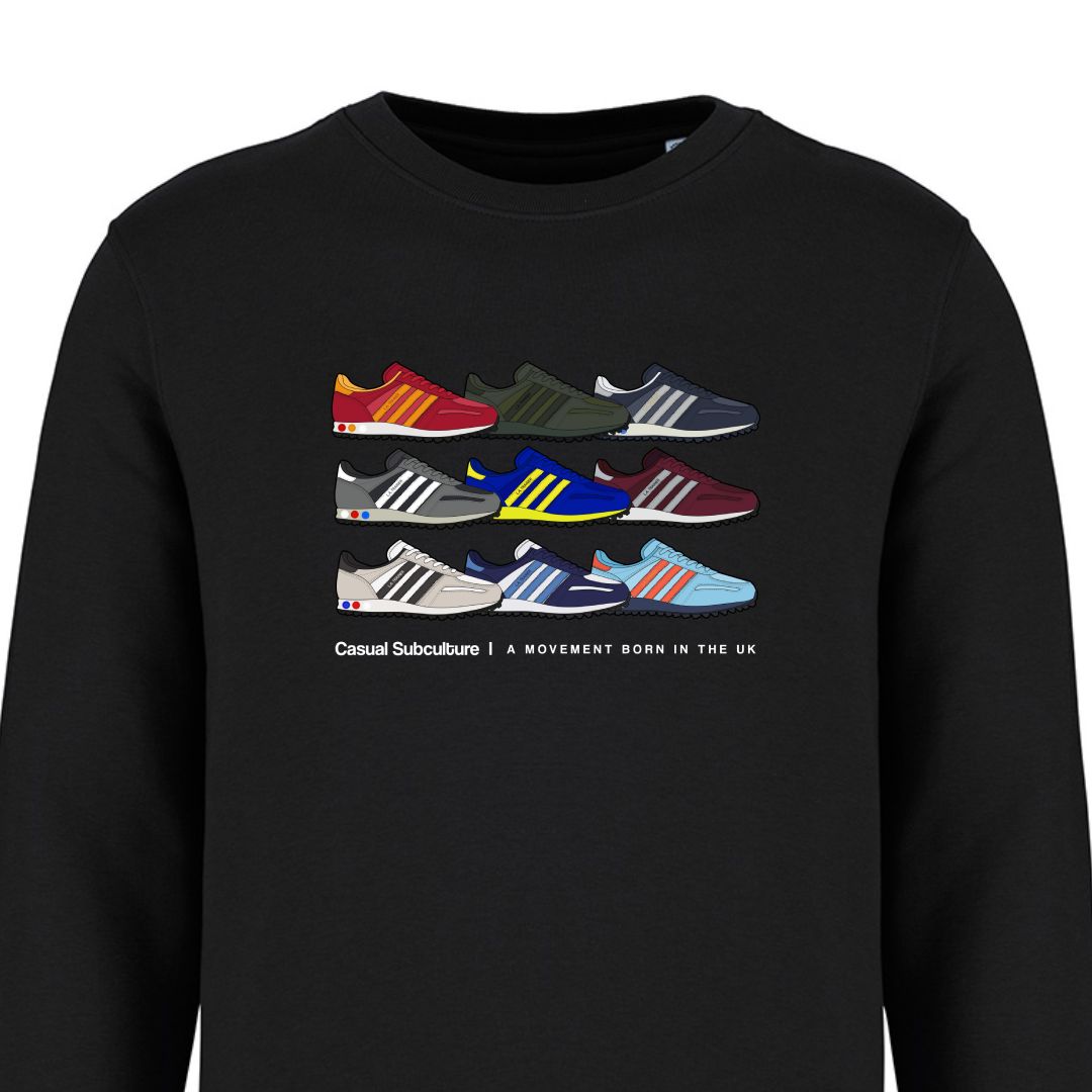 *New* LA Trainer Sweatshirt *New* LA Trainer Sweatshirt, COLOUR: BLACK