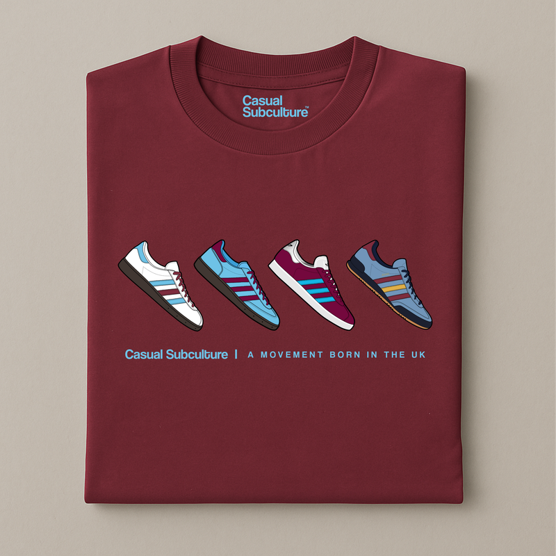 'Casual Subculture Trainer Collage' T Shirt