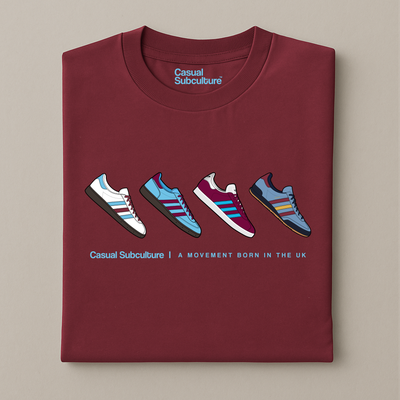 'Casual Subculture Trainer Collage' T Shirt